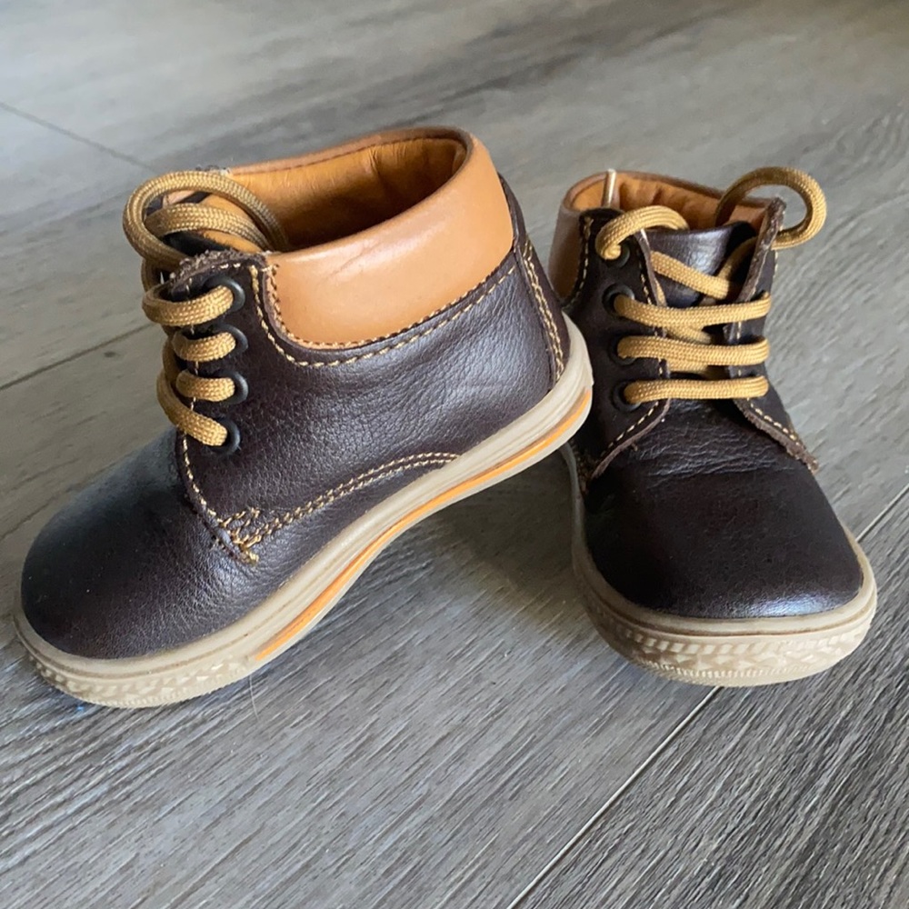 Coloso Genuine Leather Baby Boots